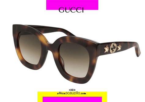 gucci gg0208s brown|Gucci Sunglasses, GG0208S .